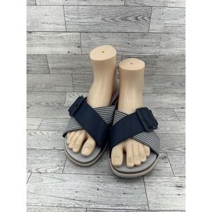 Clarks Cloudsteppers Shoes Womens Size 7.5 Slide Sandals Cushion‎ Soft Comfort